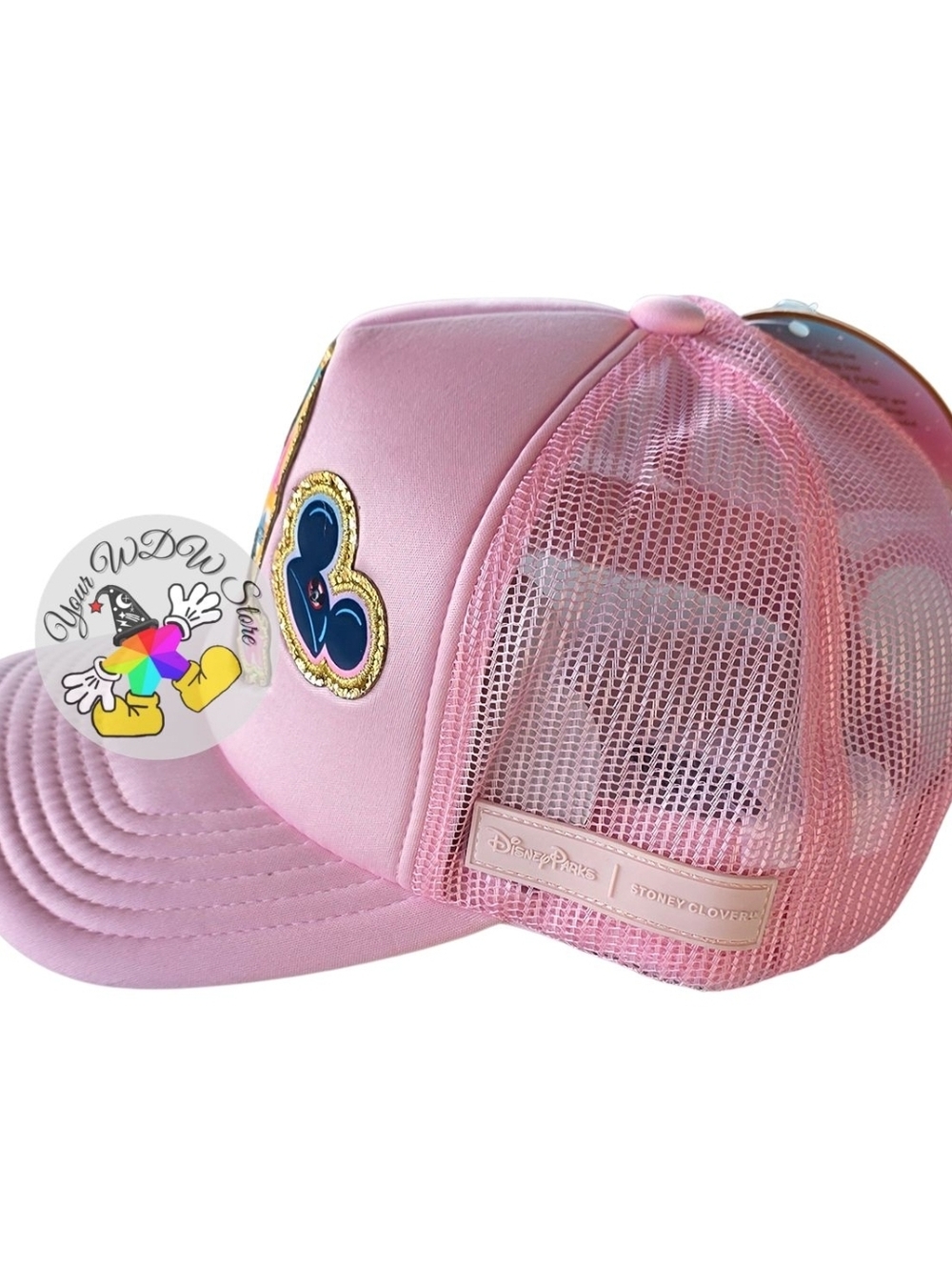 Disney Stoney Clover Lane Hat - Walt Disney World - PINK NWT - Picture 2 of 3
